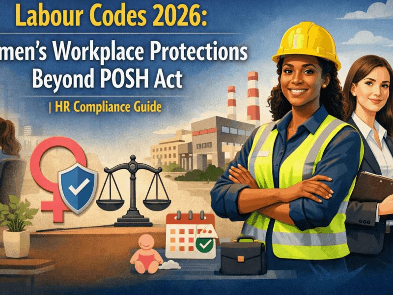 Labour Codes 2026 Women's Workplace Protections Beyond POSH Act HR Compliance Guide