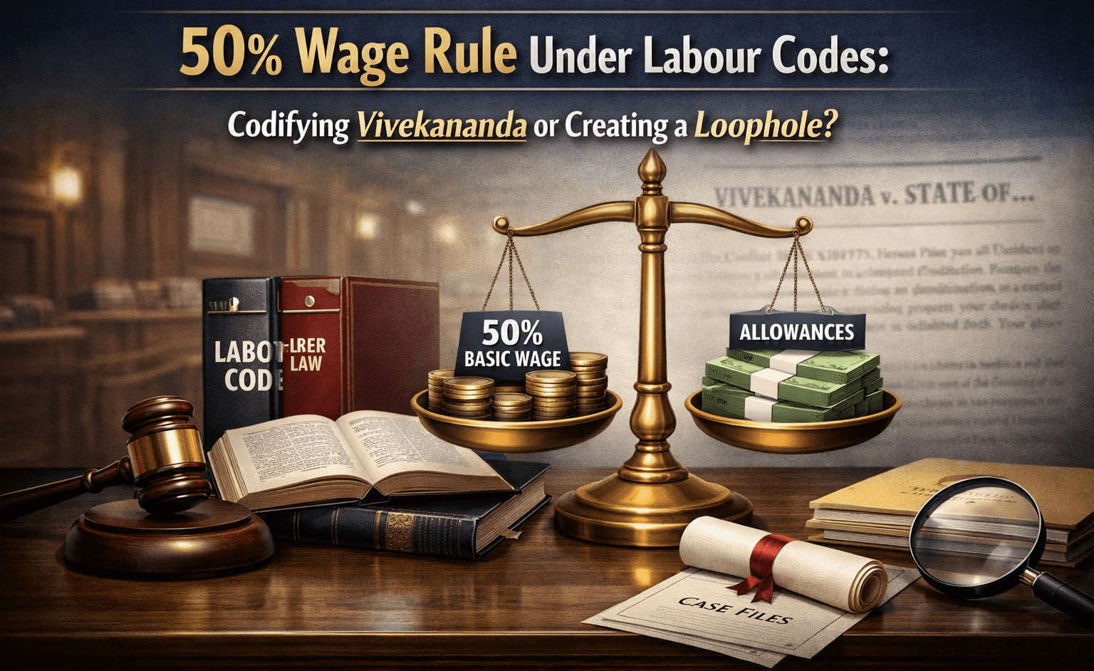 50% Wage Rule Under Labour Codes: Codifying Vivekananda or Creating a Loophole?