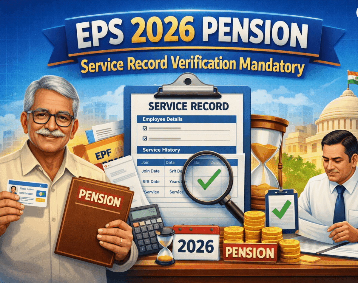 EPS 2026 Pension: Is Physical Service Record Verification Mandatory?