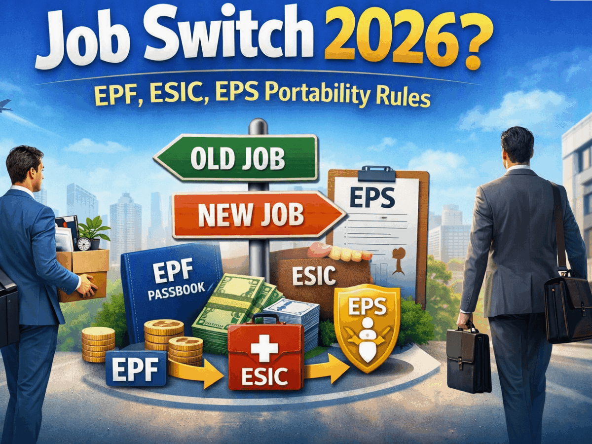 Job Switch 2026? EPF, ESIC, EPS Portability Rules