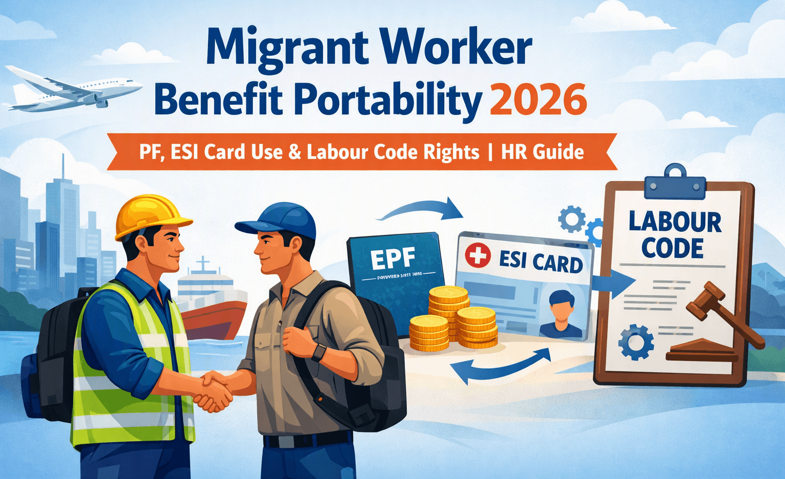 Migrant Worker Benefit Portability 2026 PF, ESI Card Use & Labour Code Rights HR Guide