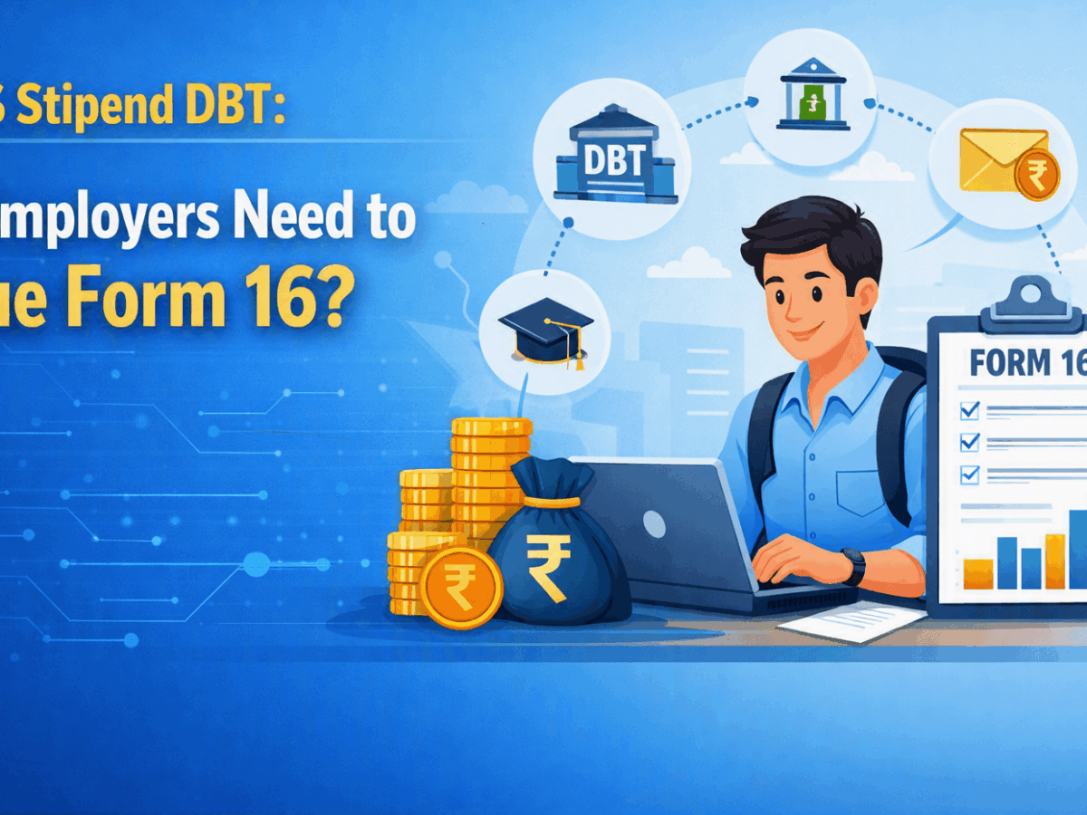 NATS Stipend DBT: Do Employers Need to Issue Form 16?