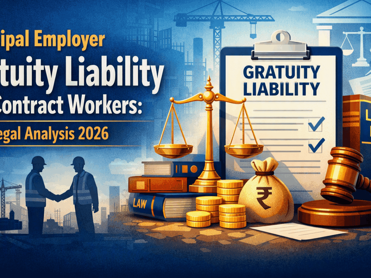 Principal Employer Gratuity Liability for Contract Workers: Legal Analysis 2026