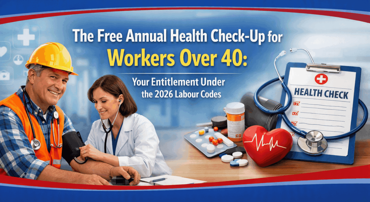 The Free Annual Health Check-Up for Workers Over 40: Your Entitlement Under the 2026 Labour Codes