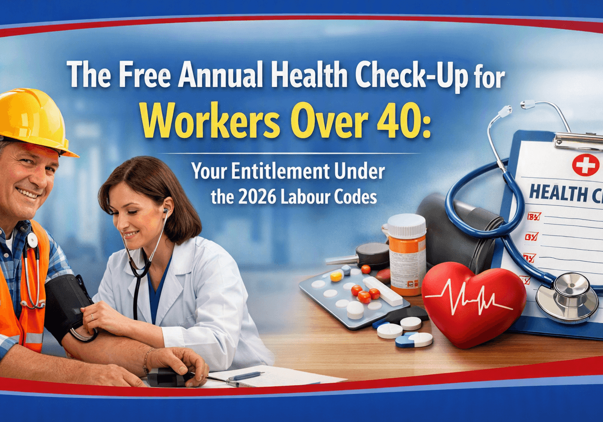 The Free Annual Health Check-Up for Workers Over 40: Your Entitlement Under the 2026 Labour Codes