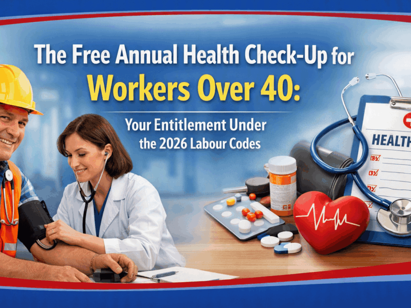 The Free Annual Health Check-Up for Workers Over 40: Your Entitlement Under the 2026 Labour Codes