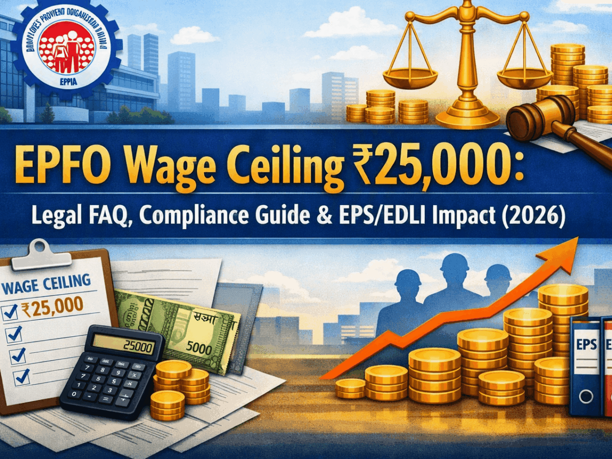 ईपीएफओ (EPFO) वेतन मर्यादा सुधारणा: कायदेशीर प्रश्नोत्तरे आणि अनुपालन मार्गदर्शक