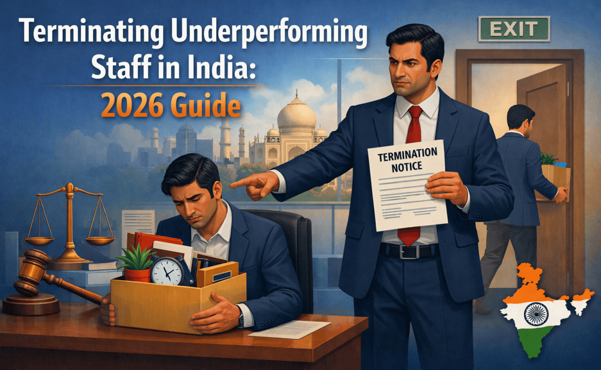 Terminating Underperforming Staff in India: 2026 Guide