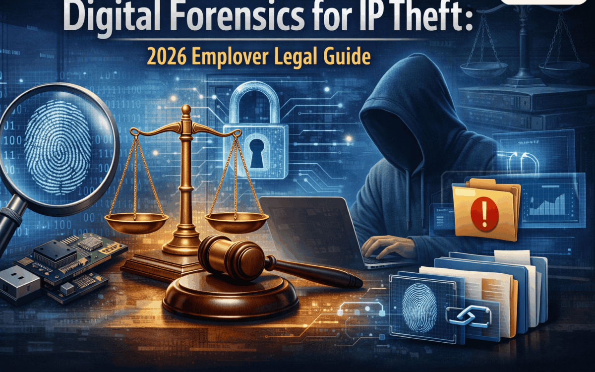 Digital Forensics for IP Theft: 2026 Employer Legal Guide