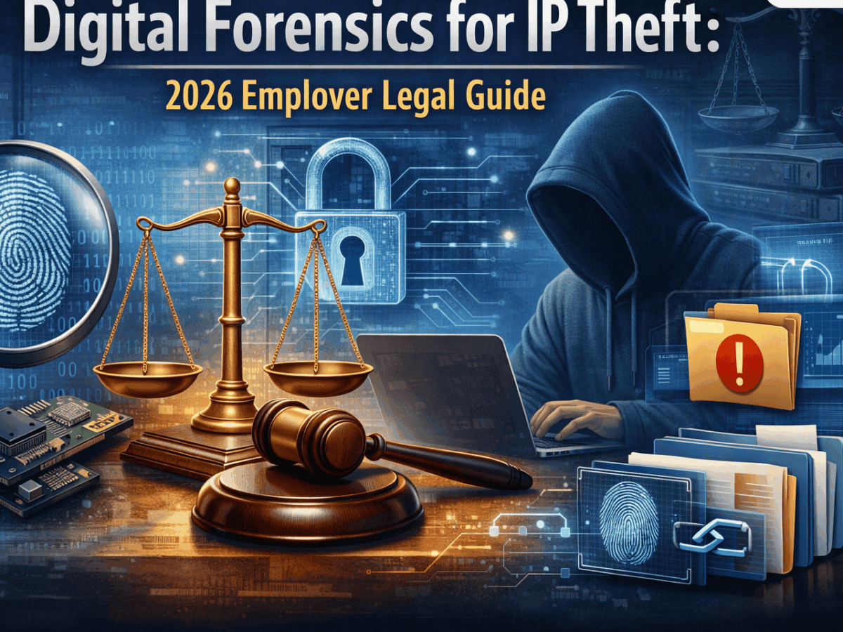 Digital Forensics for IP Theft: 2026 Employer Legal Guide
