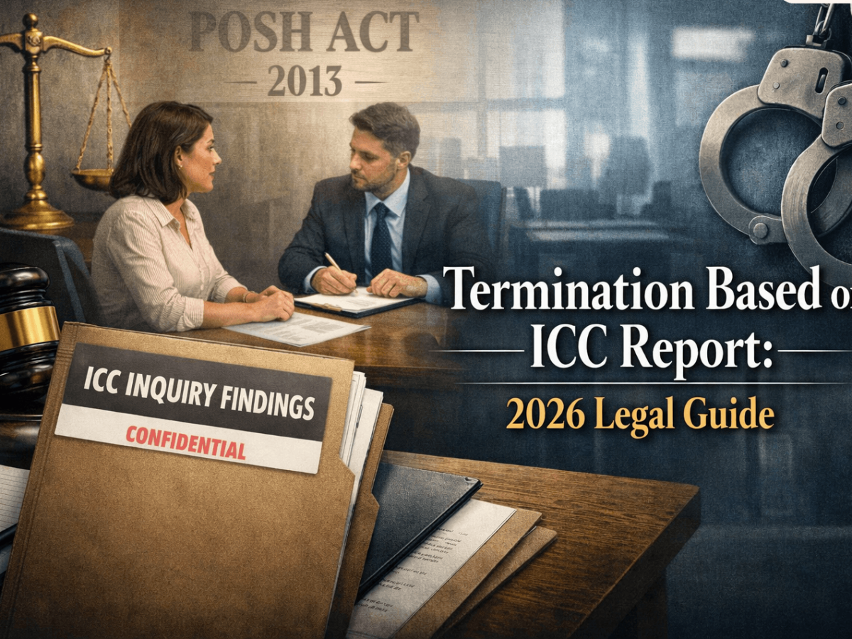 Termination Based on ICC Report: 2026 Legal Guide