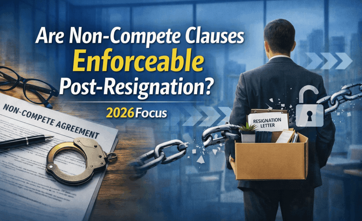 Are Non-Compete Clauses Enforceable Post-Resignation? 2026