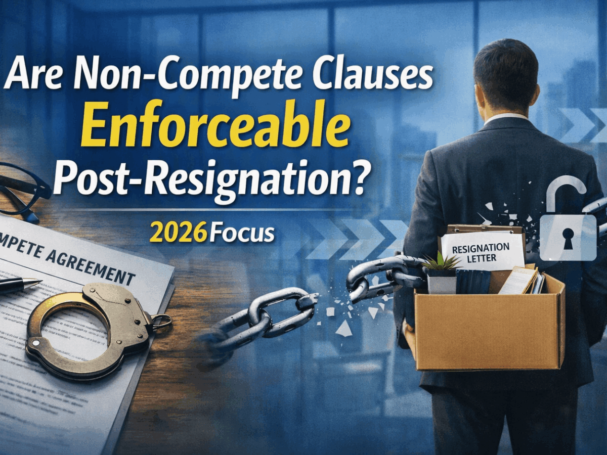 Are Non-Compete Clauses Enforceable Post-Resignation? 2026