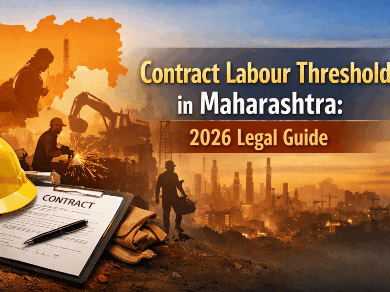 Contract Labour Threshold in Maharashtra: 2026 Legal Guide