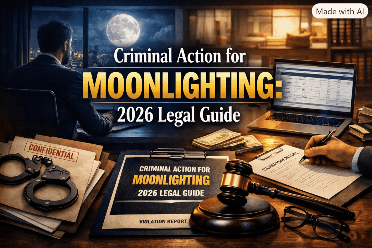 Criminal Action for Moonlighting: 2026 Legal Guide