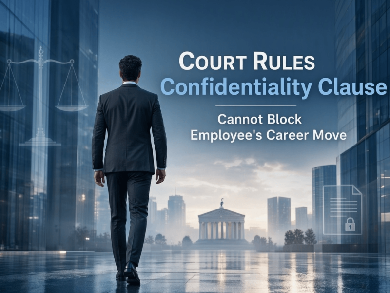 Court Rules Confidentiality Clause Cannot Block Employee's Career Move