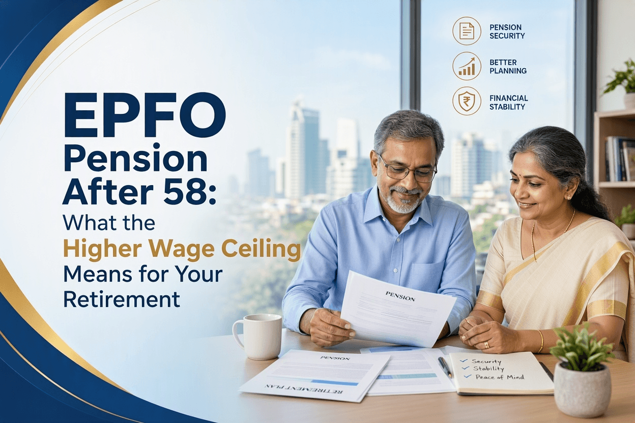 EPFO Pension After 58: What the Higher Wage Ceiling Means for Your Retirement