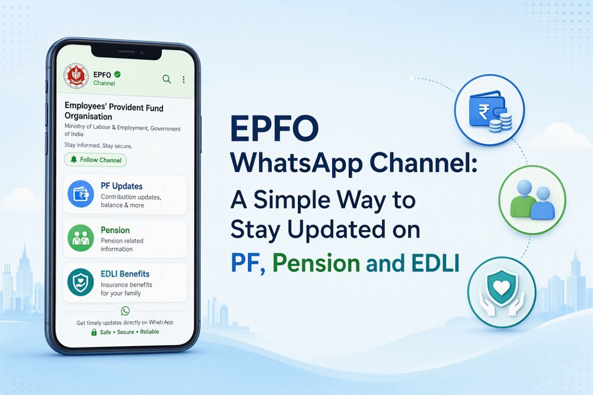 EPFO WhatsApp Channel: A Simple Way to Stay Updated on PF, Pension and EDLI
