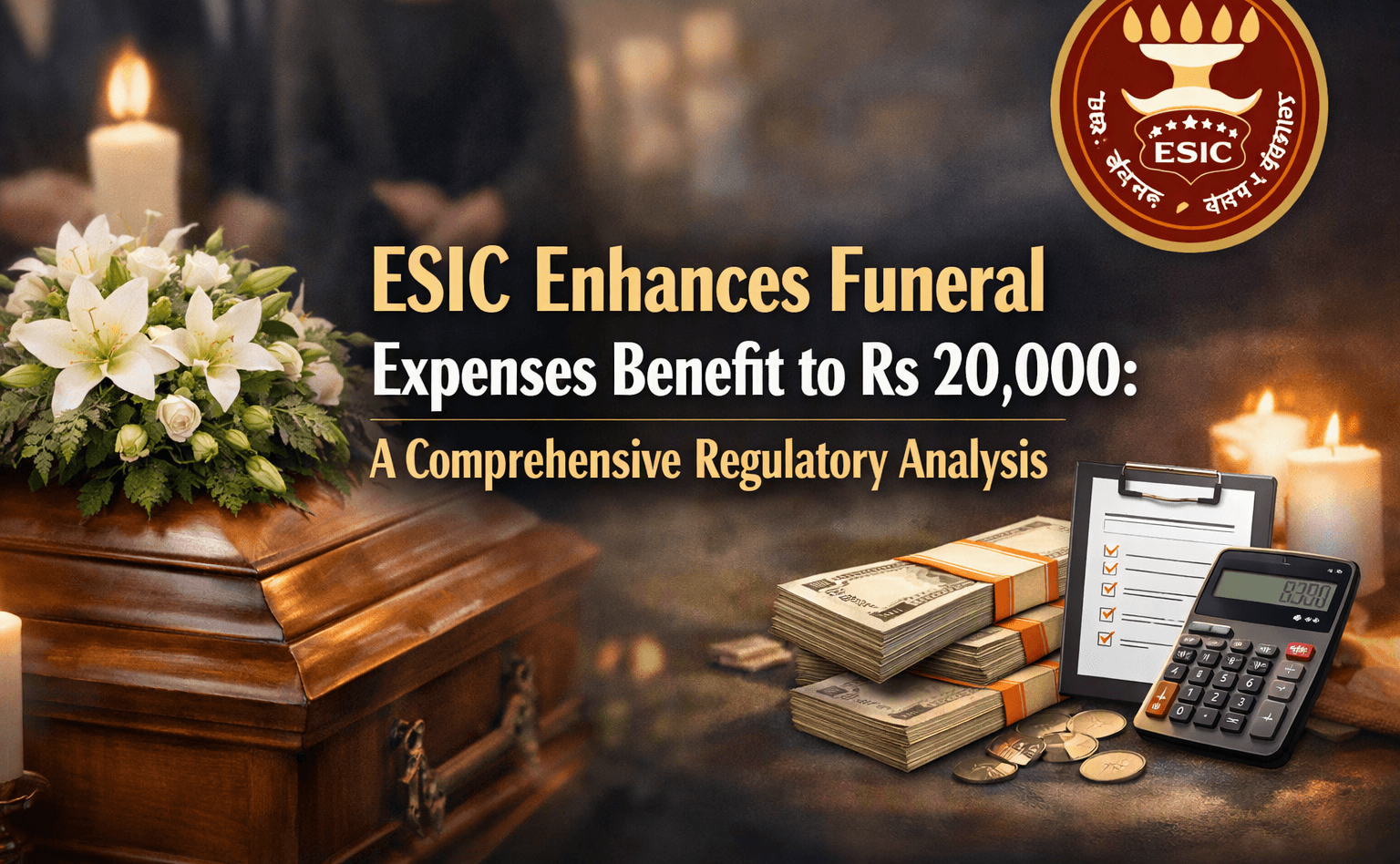 सामाजिक सुरक्षा संहितेअंतर्गत ESIC कडून अंत्यसंस्कार खर्चाच्या मदतीत २०,००० रुपयांपर्यंत वाढ