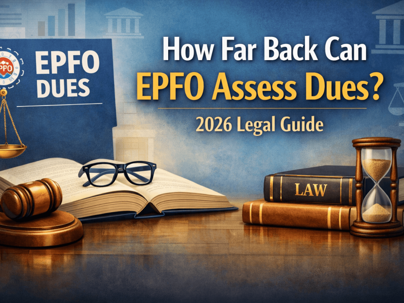How Far Back Can EPFO Assess Dues? 2026 Legal Guide