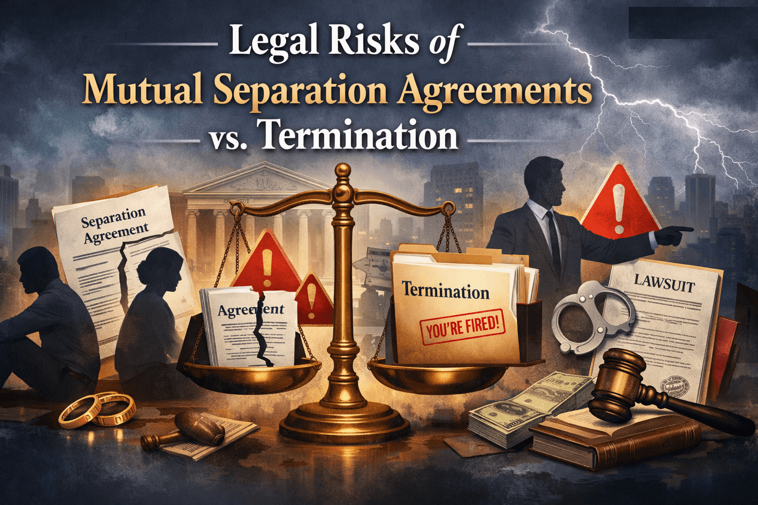 Legal Risks of Mutual Separation Agreements vs. Termination