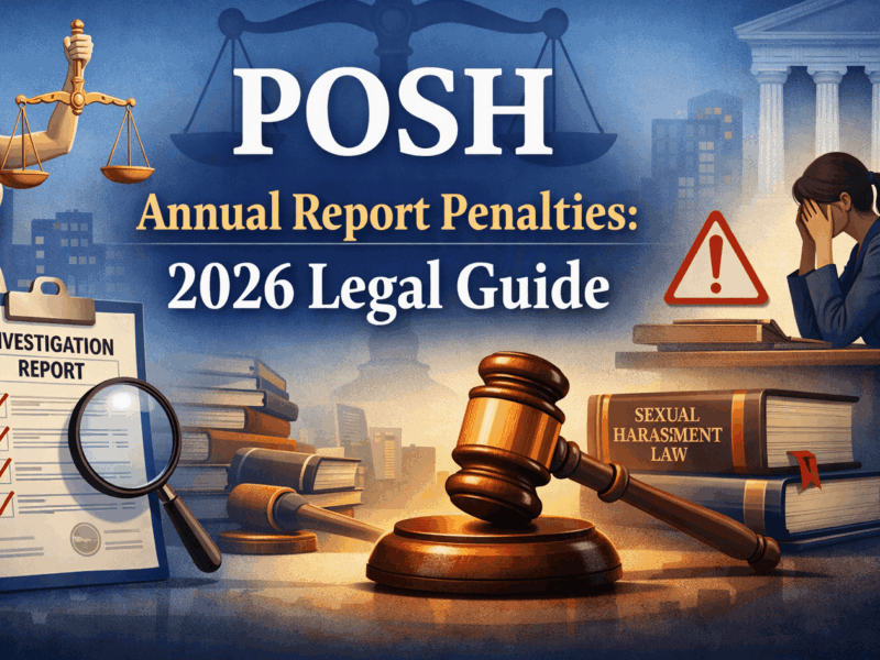 POSH Annual Report Penalties: 2026 Legal Guide
