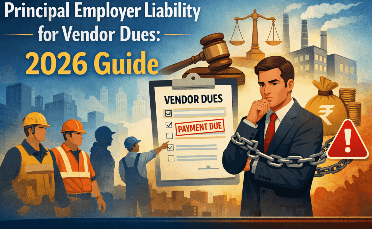 Principal Employer Liability for Vendor Dues: 2026 Guide