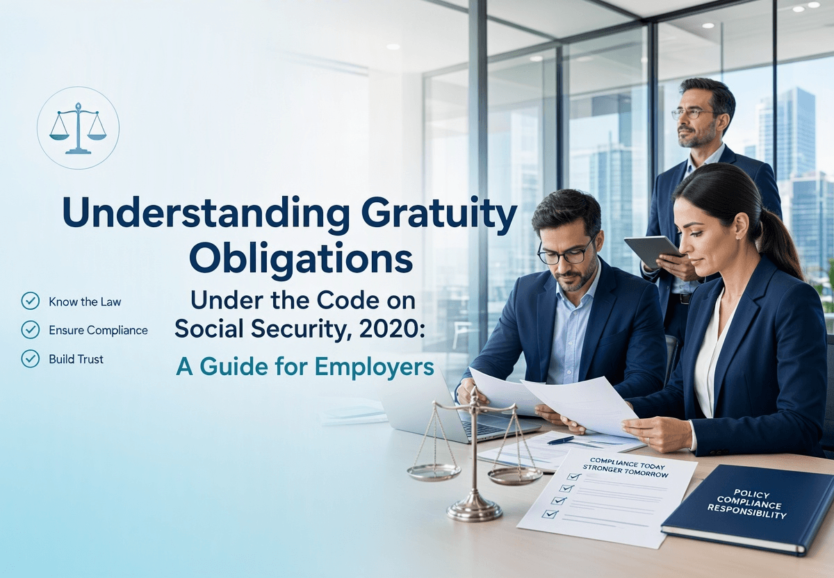 Understanding Gratuity Obligations Under the Code on Social Security, 2020: A Guide for Employers
